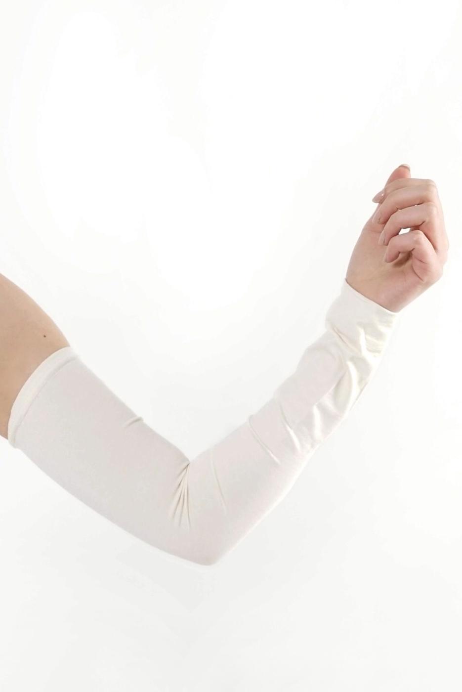 Vêtements hijab CRÈME MANCHETTE 40057