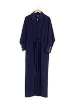 Vêtements hijab BLEU MARINE PARDESSUS À MANCHES DOLMAN 1406