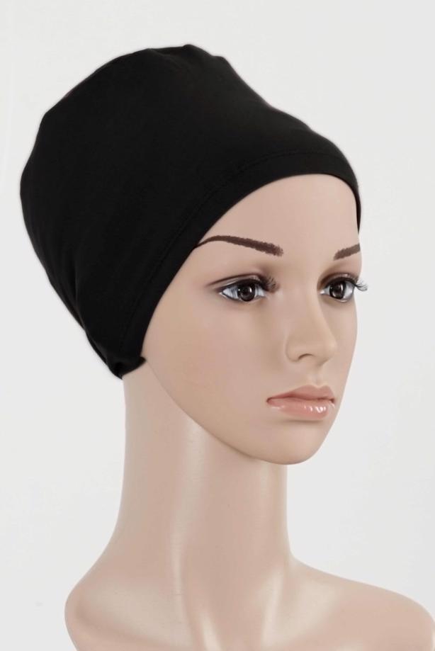 Vêtements hijab NOIR T 4055 Alvina Penye Bone - TRENDTESETTÜR