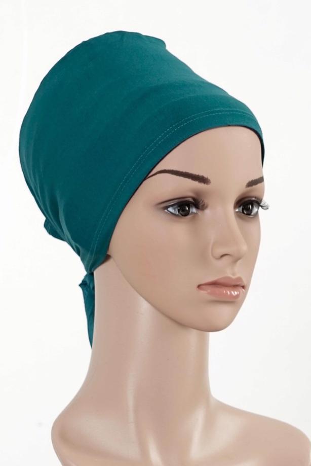 Vêtements hijab BLEU T 4055 Alvina Penye Bone - TRENDTESETTÜR