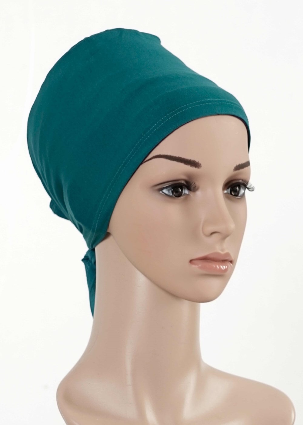 Tesettür giyim MAVİ T 4055 Alvina Penye Bone