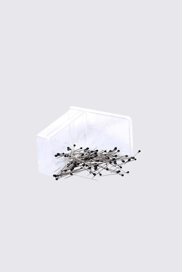 Vêtements hijab NOIR T 8023 Minel Taşlı İğne - TRENDTESETTÜR