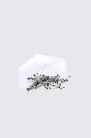 Vêtements hijab NOIR T 8023 Minel Taşlı İğne