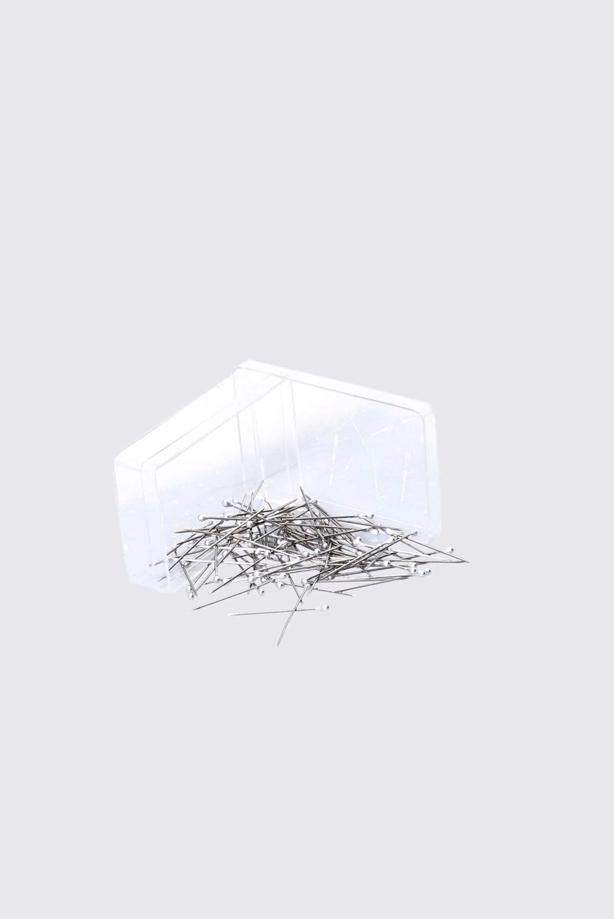 Tesettür giyim GÜMÜŞ T 8023 Minel Taşlı İğne - TRENDTESETTÜR