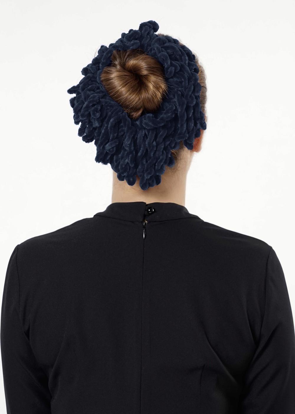 Vêtements hijab BLEU MARINE T 31012 Topuz Tokası