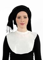 Vêtements hijab CRÈME BLOUSE COL 35021