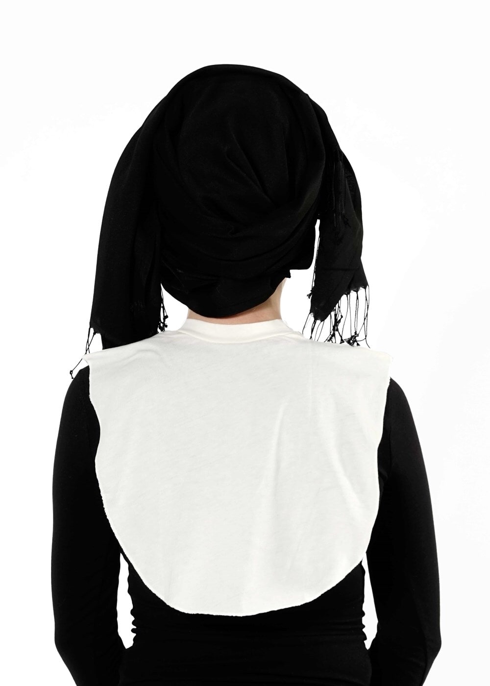 Vêtements hijab CRÈME BLOUSE COL 35021