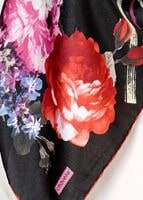 Tesettür giyim SİYAH T 27614 Kristal Esarp