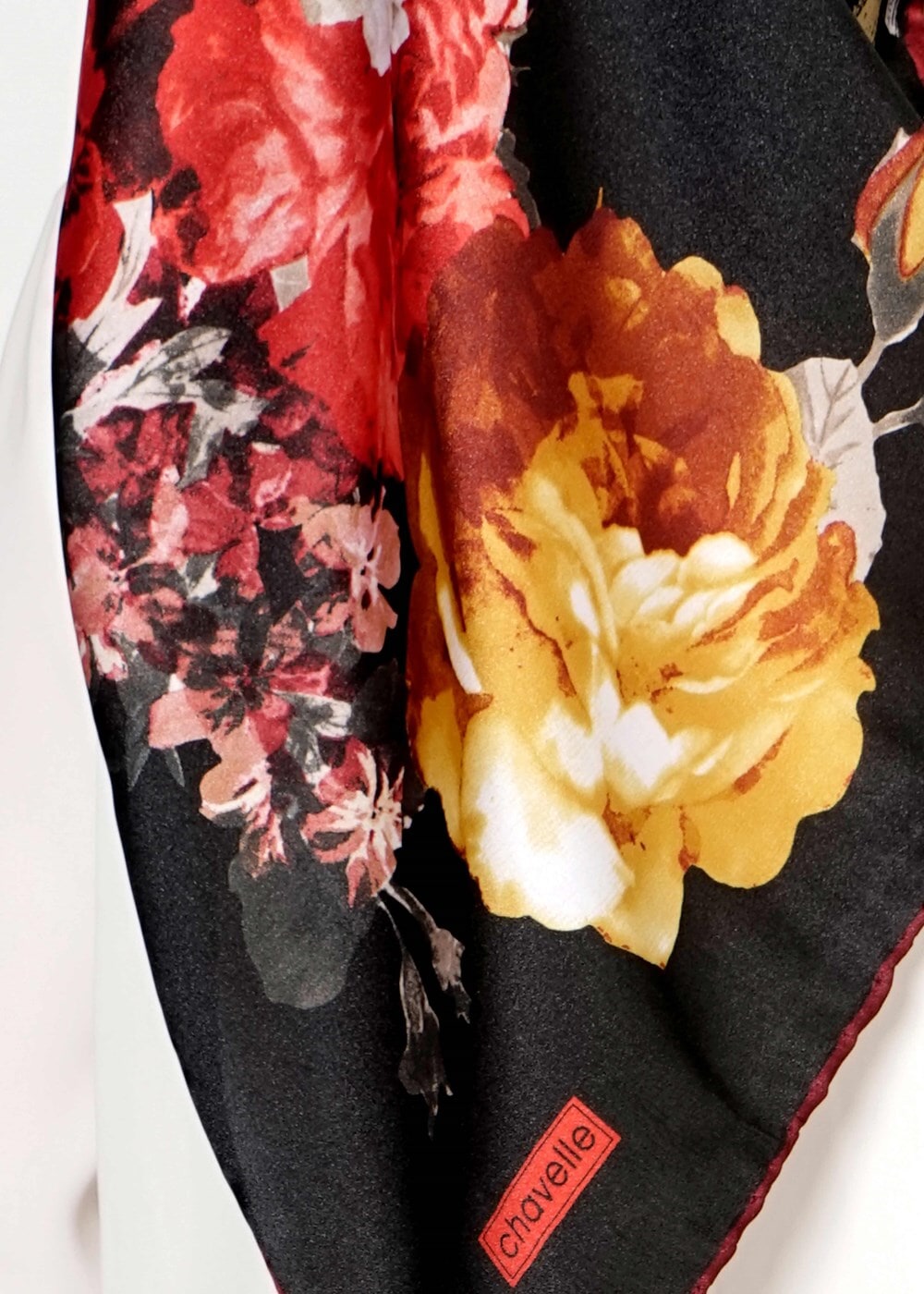 Tesettür giyim SİYAH T 27614 Kristal Esarp