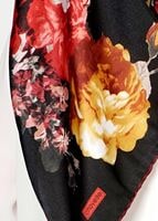 Tesettür giyim SİYAH T 27614 Kristal Esarp