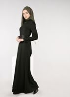 Tesettür giyim HAKİ 4001 ELBİSE