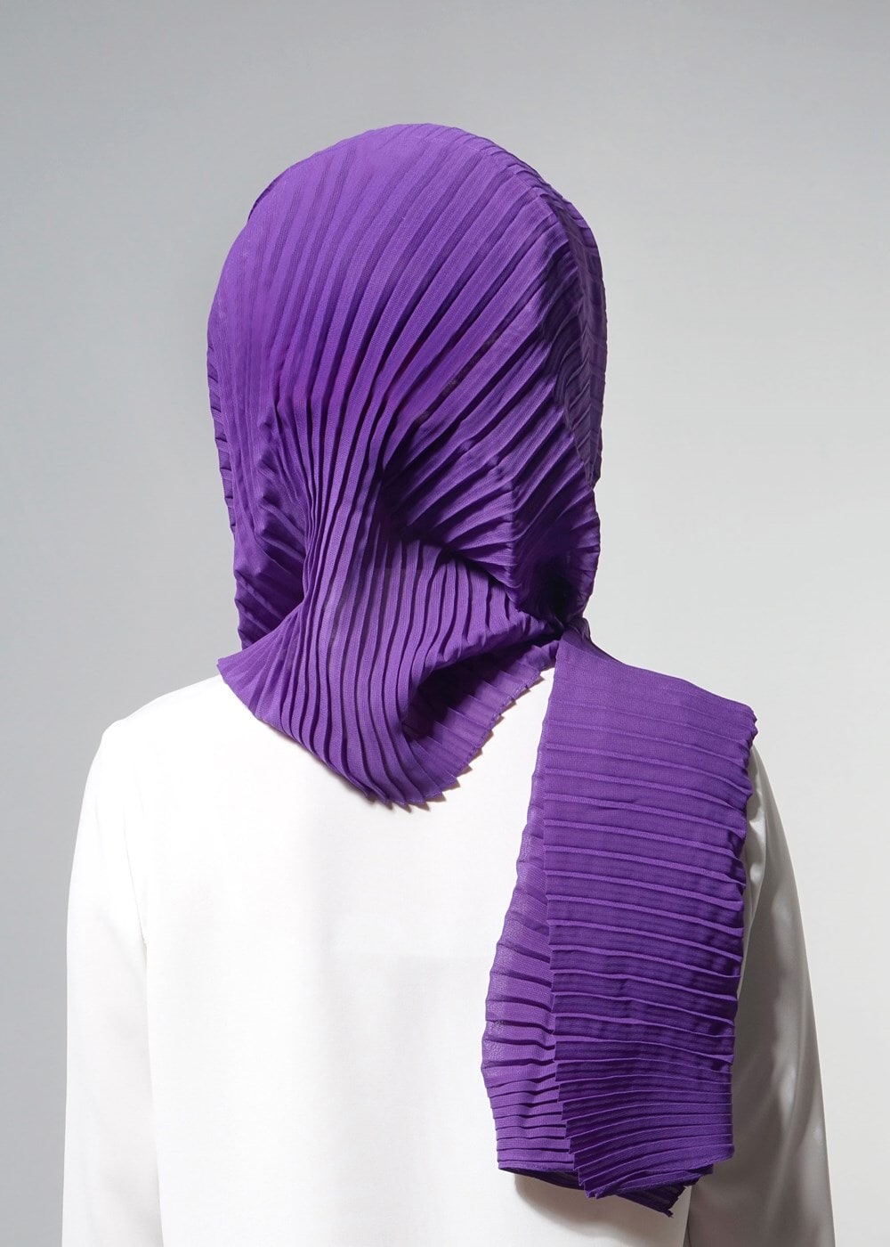 Vêtements hijab POURPRE T 58094 Viskon Şal