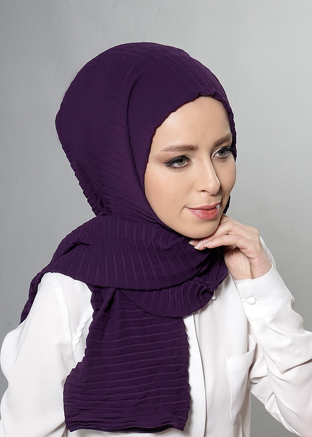 Vêtements hijab PRUNE T 58094 Viskon Şal