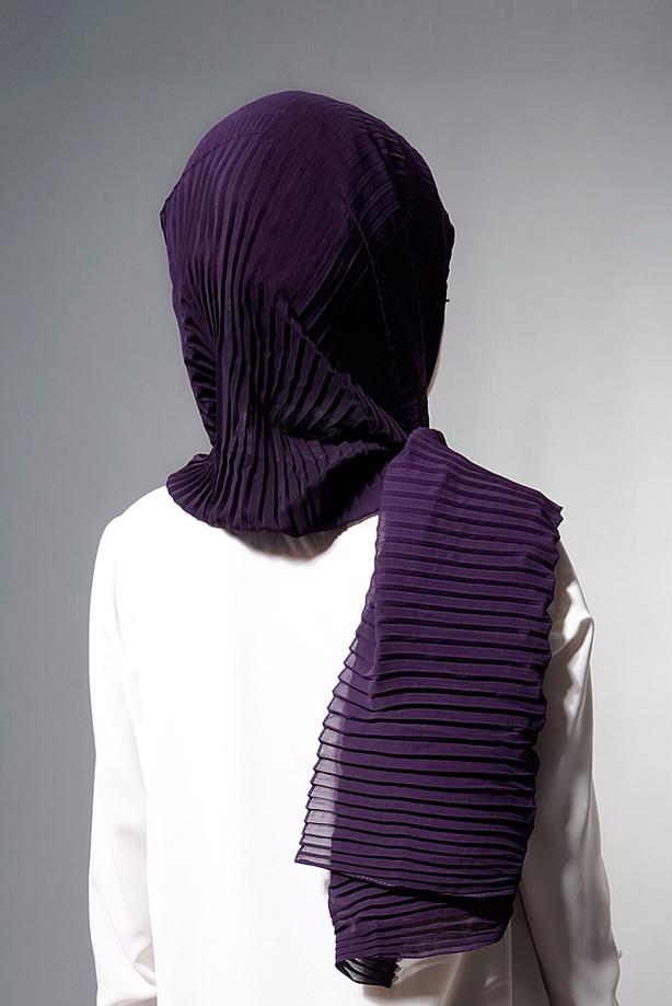 Vêtements hijab PRUNE T 58094 Viskon Şal - TRENDTESETTÜR
