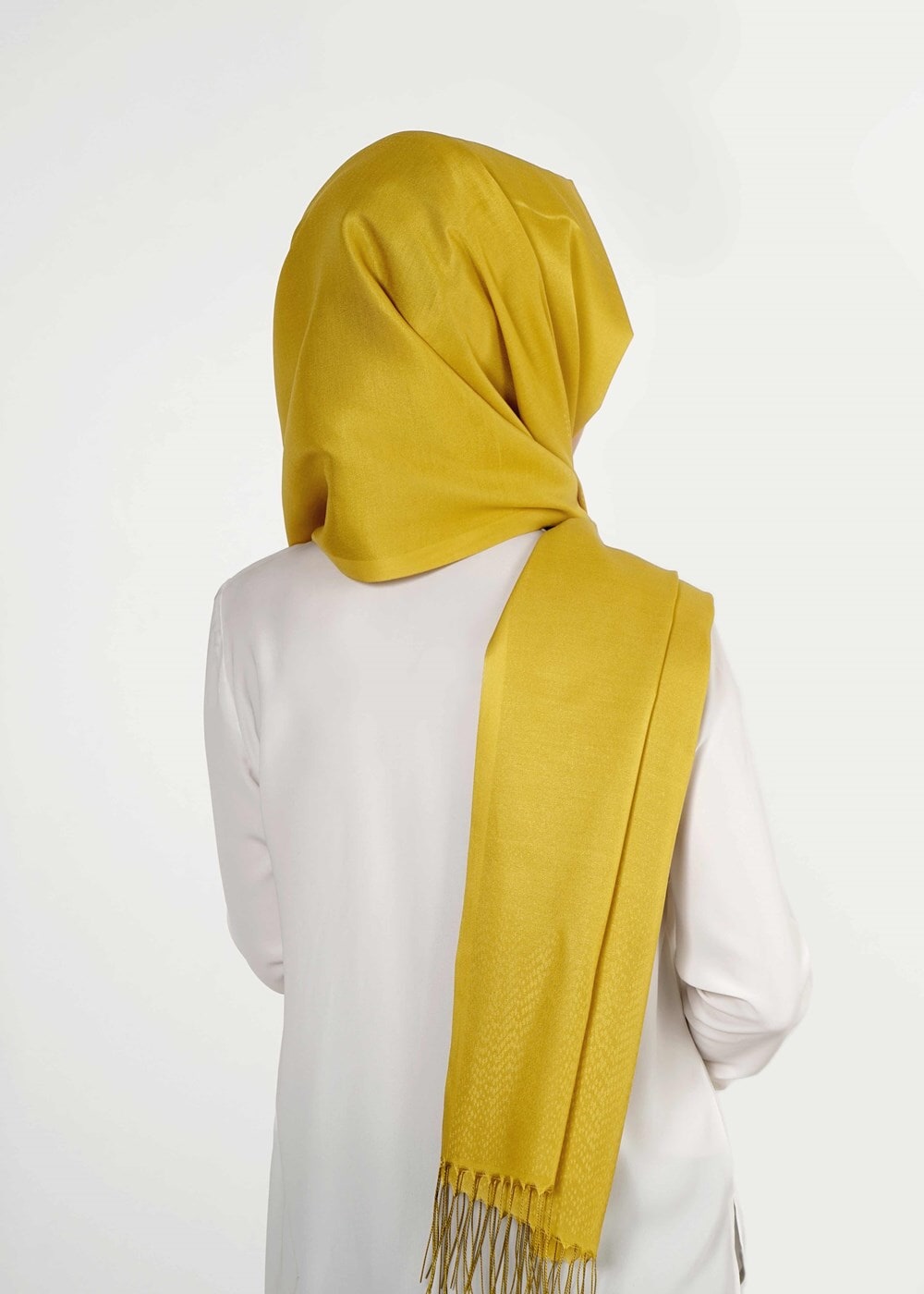 Vêtements hijab VERT T 28006 Jakarlı Şal