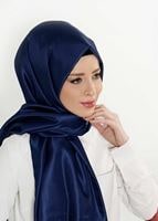 Vêtements hijab BLEU MARINE T 9534-1 Garzen Şal