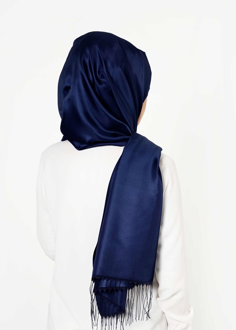 Vêtements hijab BLEU MARINE T 9534-1 Garzen Şal