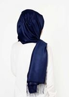 Vêtements hijab BLEU MARINE T 9534-1 Garzen Şal
