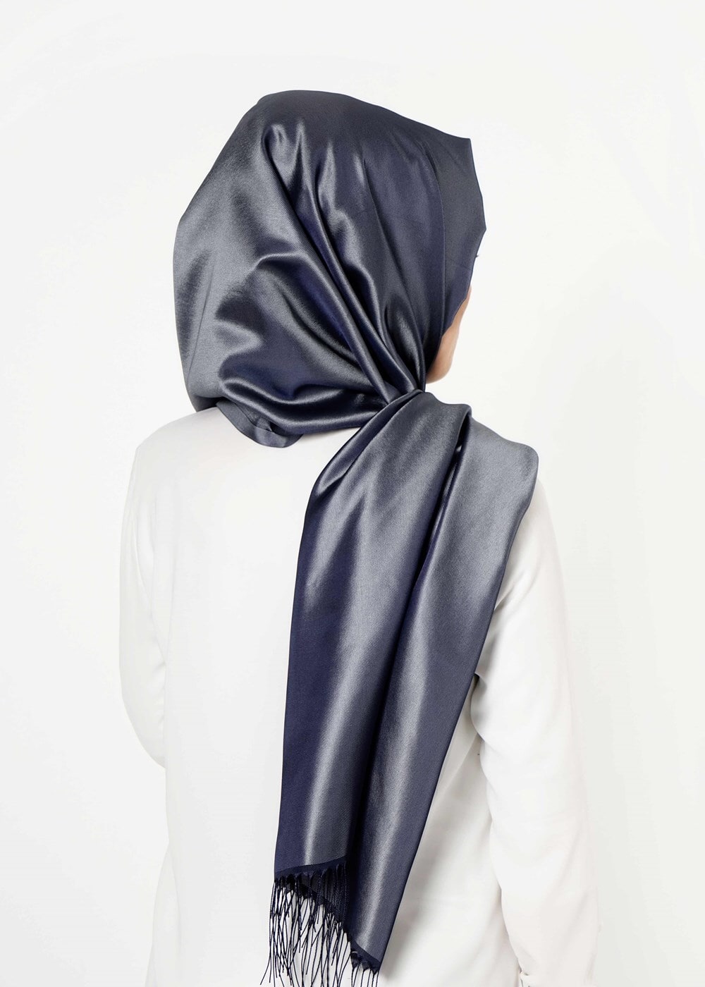 Vêtements hijab ARGENT T 9534-1 Garzen Şal