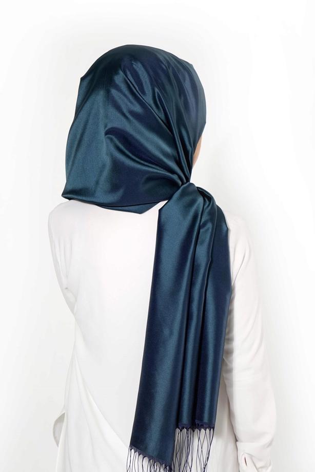 Vêtements hijab VERT T 9534-1 Garzen Şal - TRENDTESETTÜR