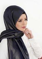 Vêtements hijab BLEU MARINE T 9534-1 Garzen Şal