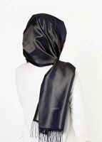 Vêtements hijab BLEU MARINE T 9534-1 Garzen Şal