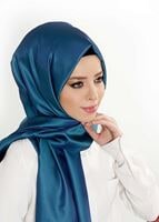 Vêtements hijab BLEU T 9534-1 Garzen Şal
