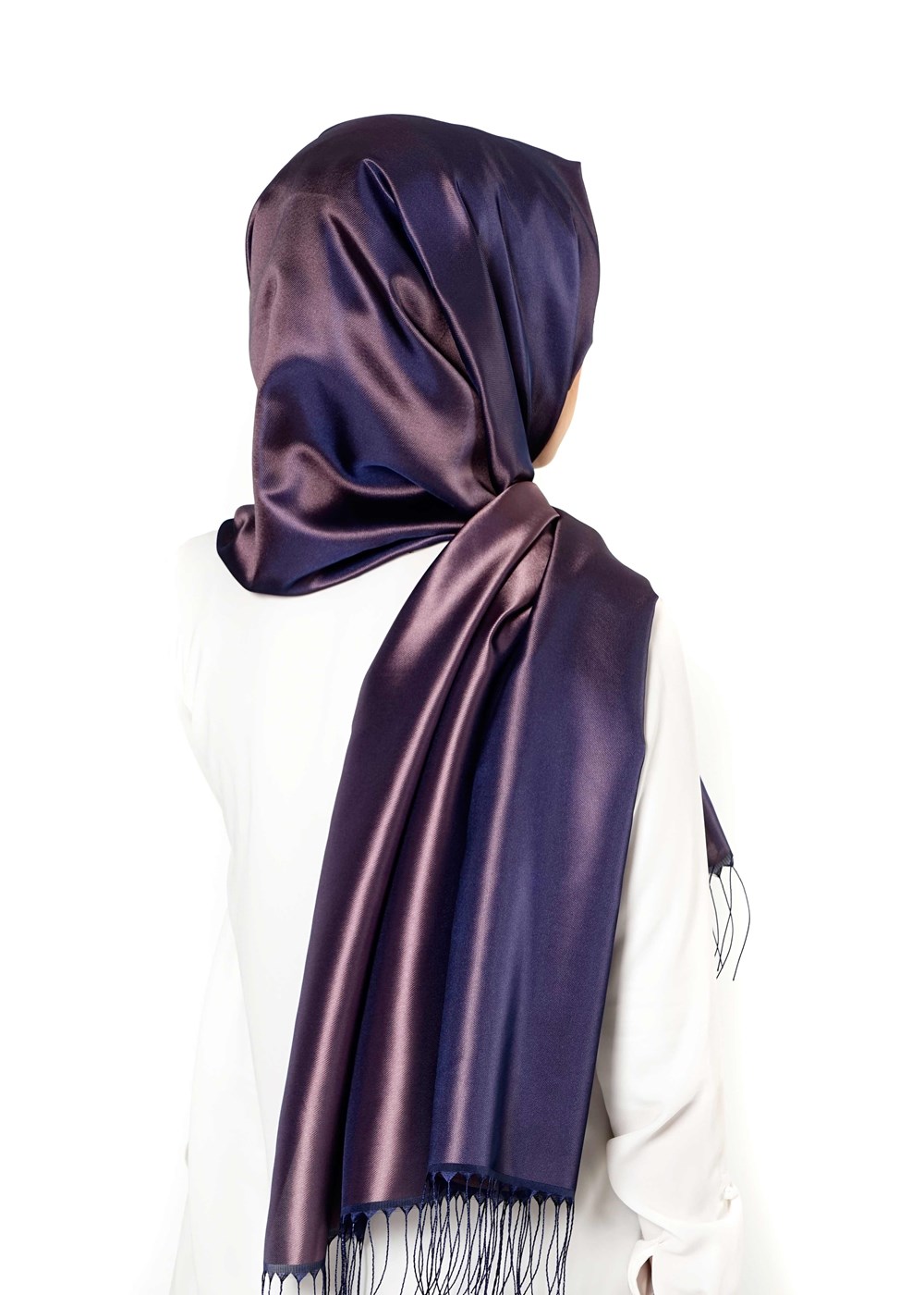 Vêtements hijab BLEU MARINE T 9534-1 Garzen Şal