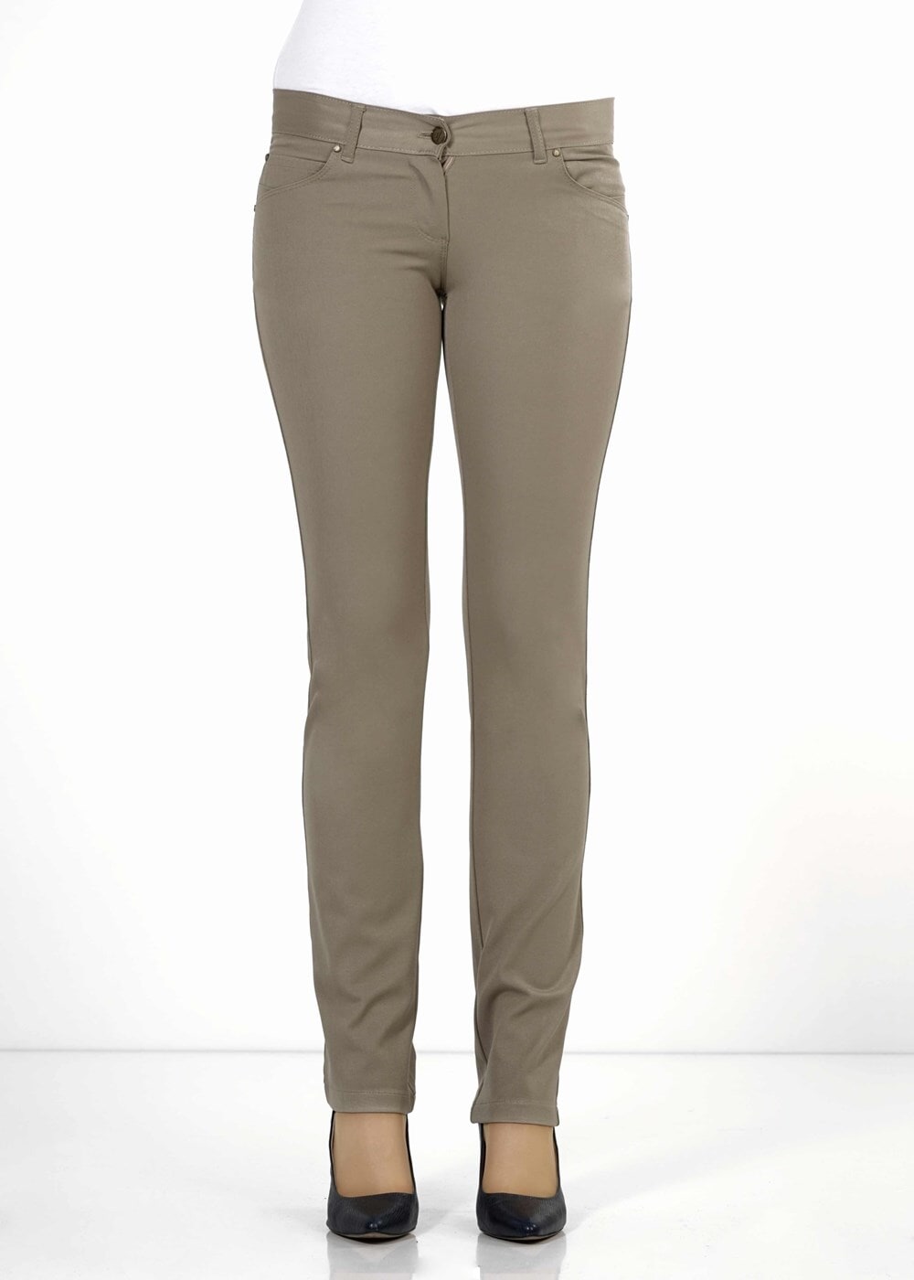 Tesettür giyim HAKİ 1008 PANTALON