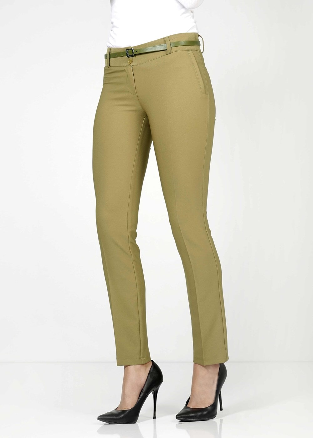 Tesettür giyim YEŞİL 1268 PANTOLON