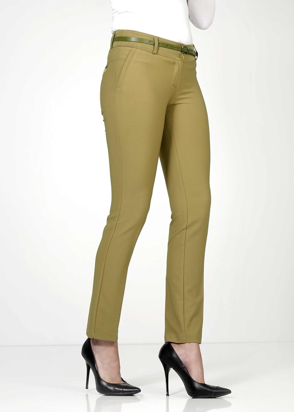 Tesettür giyim YEŞİL 1268 PANTOLON