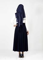 Tesettür giyim LACİVERT 3325 ETEK