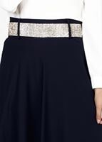 Tesettür giyim LACİVERT 3325 ETEK