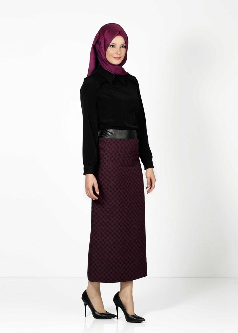 Tesettür giyim MOR 3340 ETEK