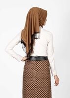 Tesettür giyim KAHVE 3340 ETEK