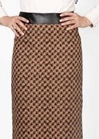 Tesettür giyim KAHVE 3340 ETEK