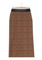 Tesettür giyim KAHVE 3340 ETEK