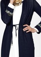 Tesettür giyim LACİVERT 1396 HIRKA