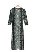 Tesettür giyim MAVİ 1452 HIRKA