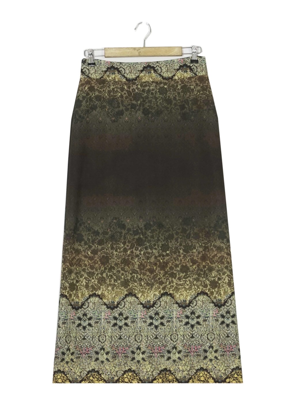 Tesettür giyim HAKİ 6010 ETEK