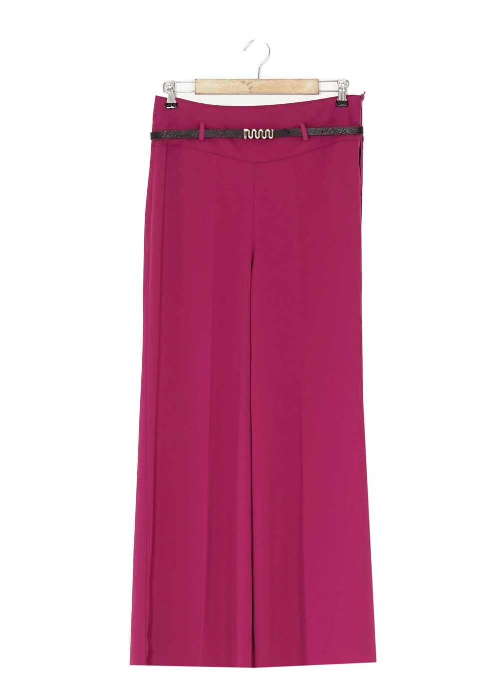 Tesettür giyim MOR BOL PAÇA PANTOLON 4509 