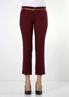 Tesettür giyim BORDO KLASİK PANTOLON 4515 