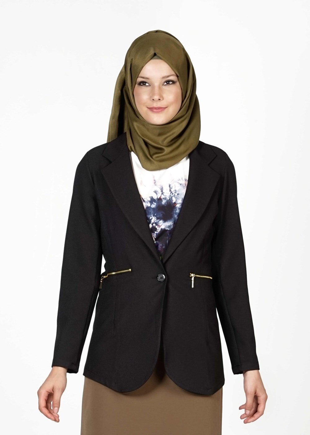 Tesettür giyim SİYAH 6594 CEKET