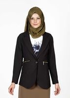 Tesettür giyim SİYAH 6594 CEKET