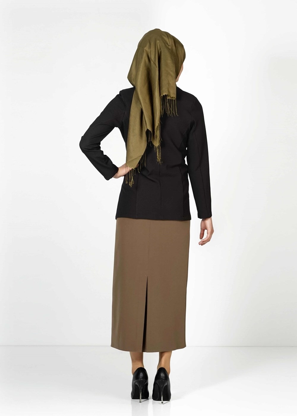 Tesettür giyim SİYAH 6594 CEKET