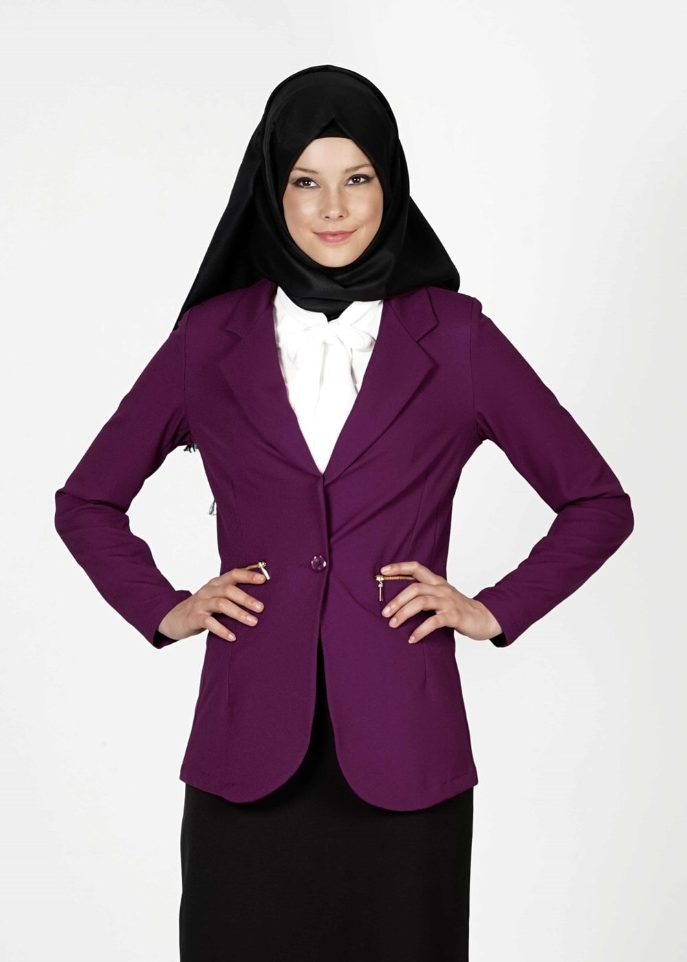 Tesettür giyim MOR 6594 CEKET