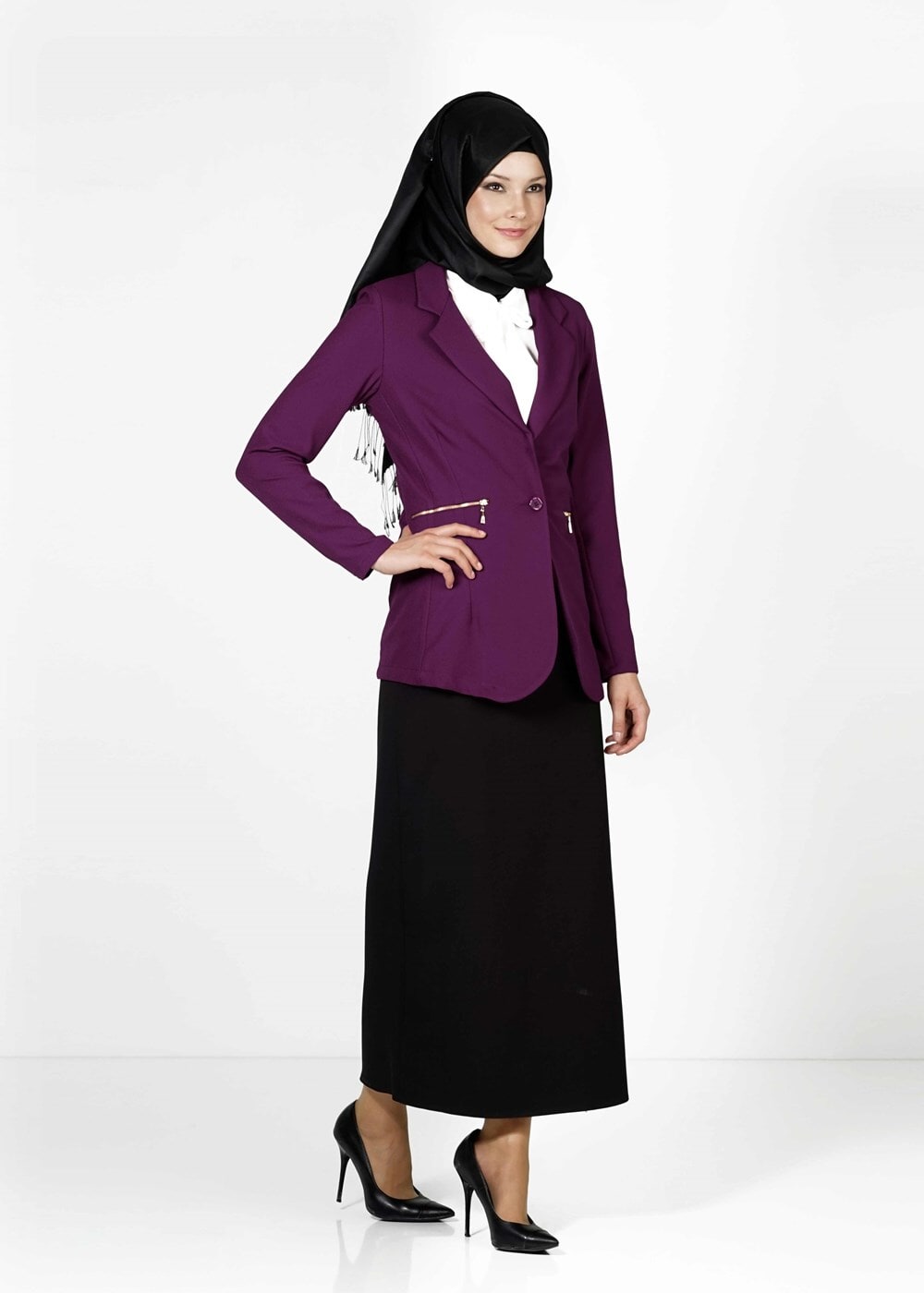 Tesettür giyim MOR 6594 CEKET