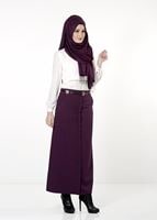 Tesettür giyim MOR 394 ETEK