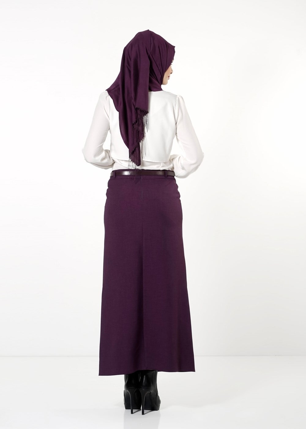 Tesettür giyim MOR 394 ETEK