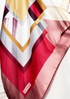 Tesettür giyim PUDRA T 27618 Geometrik Desenli Eşarp